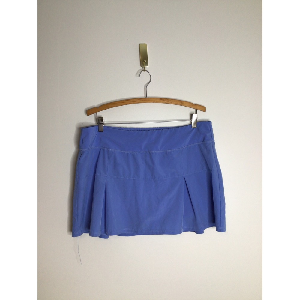 Etonic Athletic Skort Womens XL Blue Excellent Pleated Tennis Golf Skirt
